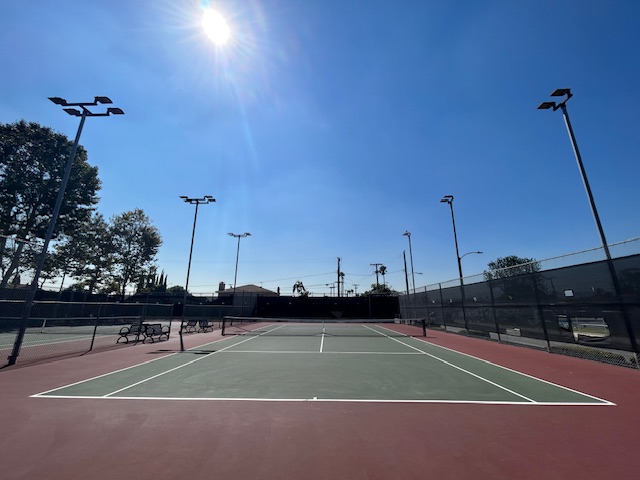 Veterans Park Carson Public Tennis Courts